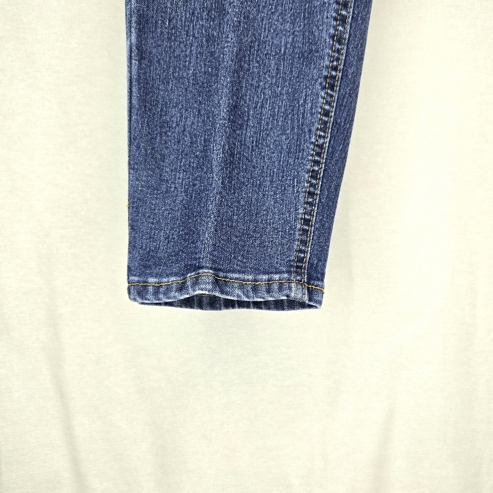 CJ Banks Stretch Skinny Denim Jeans. Blue 14W - Picture 8 of 11